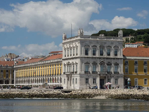 Lissabon Aan Tagus Rivier Portugal — Stockfoto