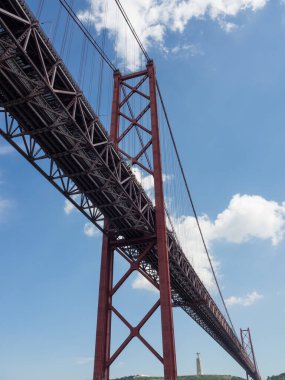 Lizbon, Portekiz 'deki tagus nehrinde.