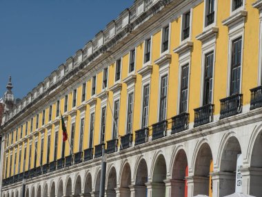 Lizbon, Portekiz 'deki tagus nehrinde.