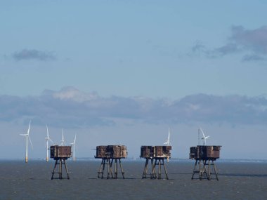 Nehir büyük Britanya 'da süzülür.