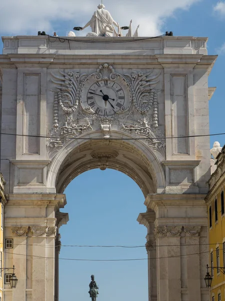 Lisszabon Tagus Folyónál Portugáliában — Stock Fotó