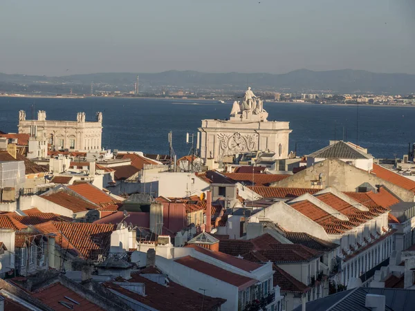 Lisabon Řeky Tagus Portugalsku — Stock fotografie