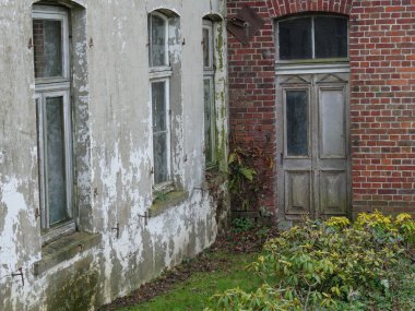 Alman Baumberge 'inde yürüyüş.