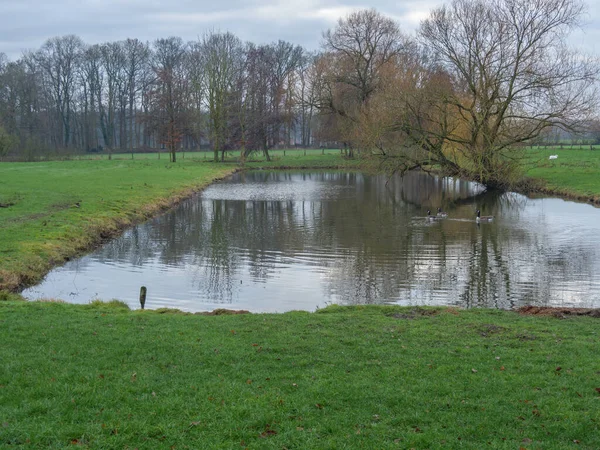 Wandelen Duitse Baumberge — Stockfoto