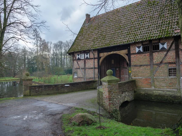 Wandelen Duitse Baumberge — Stockfoto