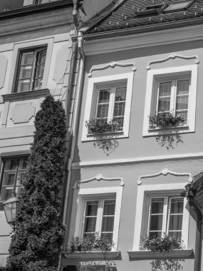 Bratislava şehri Danube nehrinde