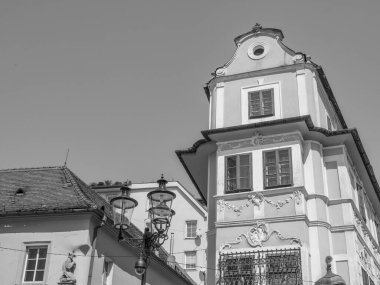 Bratislava şehri Danube nehrinde