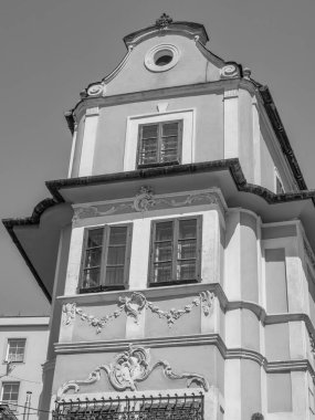 Bratislava şehri Danube nehrinde