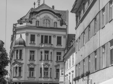 Bratislava şehri Danube nehrinde