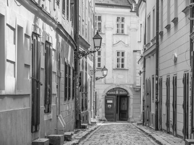 Bratislava şehri Danube nehrinde