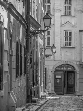 Bratislava şehri Danube nehrinde