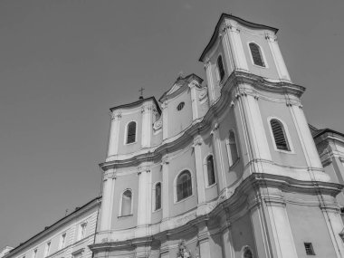 Bratislava şehri Danube nehrinde