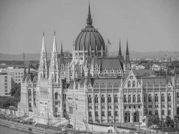 City Budapest Danube River — Stock Photo, Image