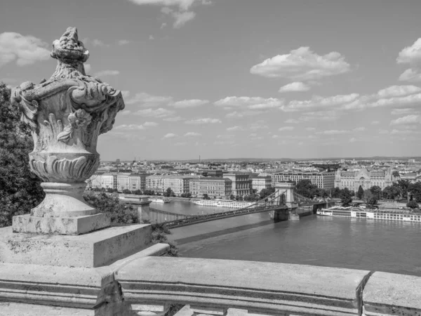 Staden Budapest Vid Floden Danube — Stockfoto