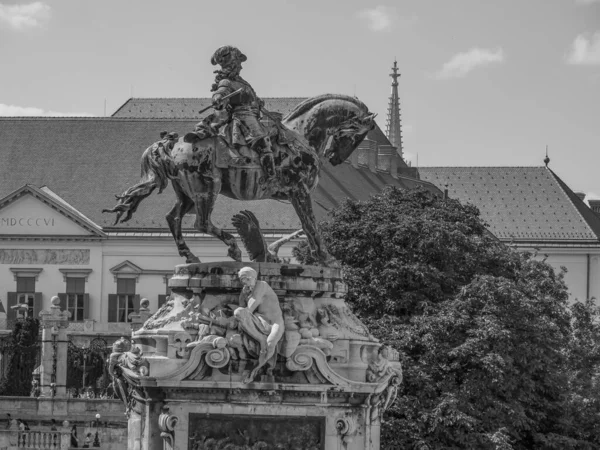 Cidade Budapeste Rio Danúbio — Fotografia de Stock