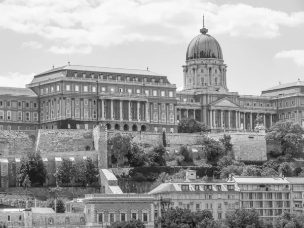 Budapest Városa Danube Folyónál — Stock Fotó