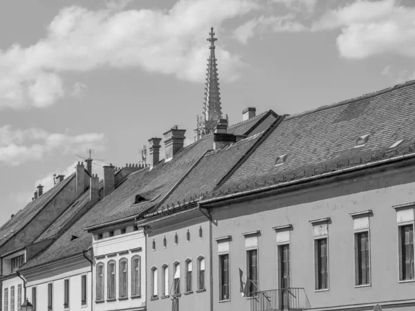 Cidade Budapeste Rio Danúbio — Fotografia de Stock