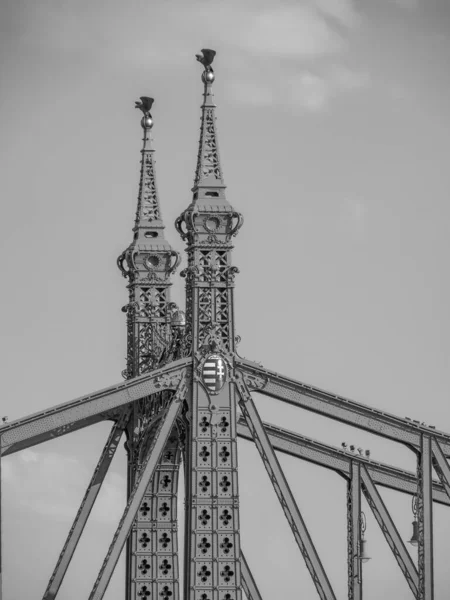 Ciudad Budapest Río Del Danubio — Foto de Stock