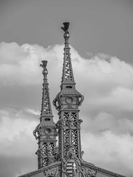 City Budapest Danube River — Stock Photo, Image