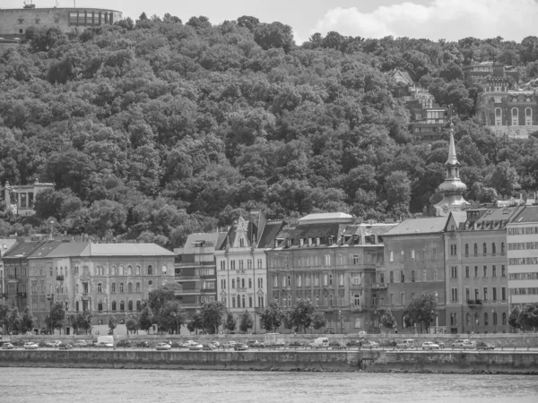 Cidade Budapeste Rio Danúbio — Fotografia de Stock