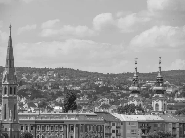 Cidade Budapeste Rio Danúbio — Fotografia de Stock