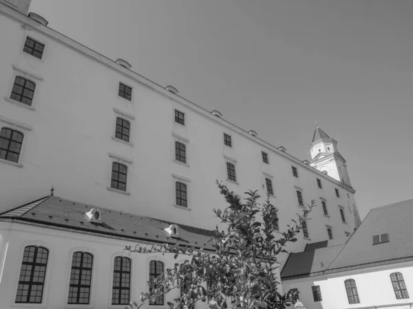 Bratislava Stad Aan Rivier Danube — Stockfoto