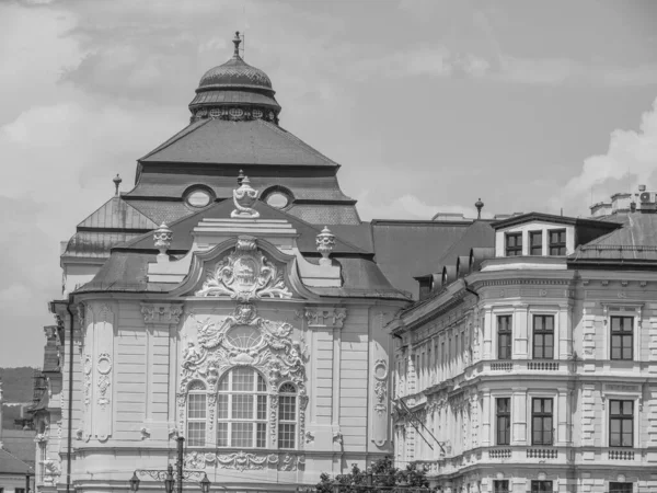 Bratislava Stad Aan Rivier Danube — Stockfoto