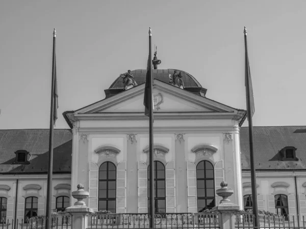 Bratislava Cidade Rio Danúbio — Fotografia de Stock