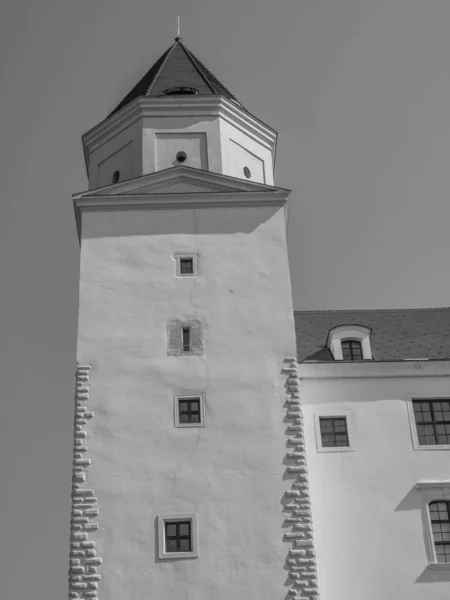 Bratislava Stad Aan Rivier Danube — Stockfoto