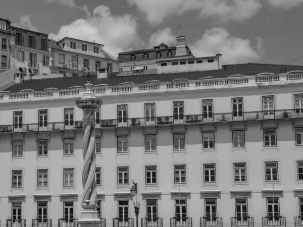 Cidade Lisboa Rio Tejo — Fotografia de Stock