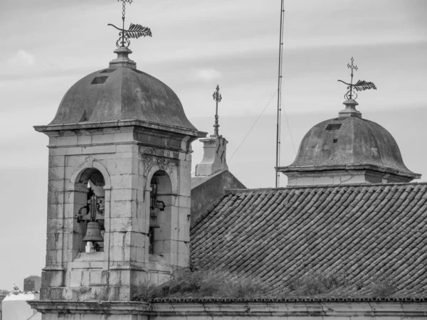 Miasto Lizbona Nad Rzeką Tagus — Zdjęcie stockowe