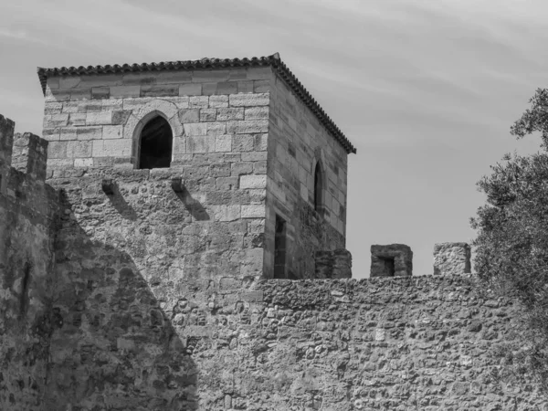 Tagus Nehrindeki Lizbon Şehri — Stok fotoğraf