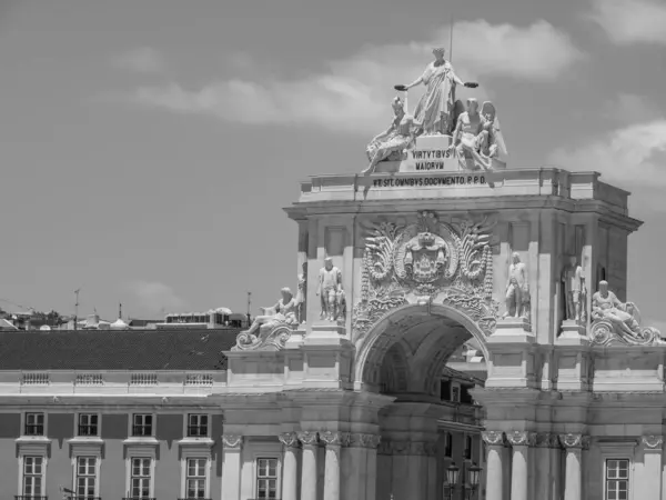 Ciudad Lisboa Río Tajo —  Fotos de Stock