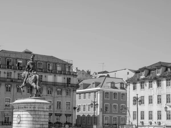 Die Stadt Lissabon Fluss Tajo — Stockfoto