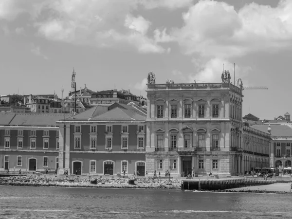 Cidade Lisboa Rio Tejo — Fotografia de Stock