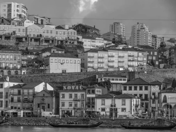 Cidade Porto Rio Douro — Fotografia de Stock