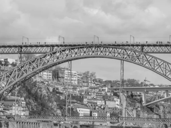 Cidade Porto Rio Douro — Fotografia de Stock