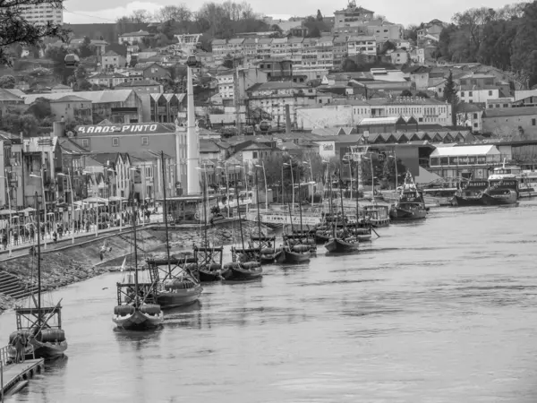 Staden Porto Vid Dourofloden — Stockfoto