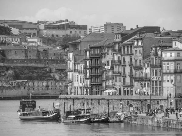 Portoens Ved Elven Douro – stockfoto