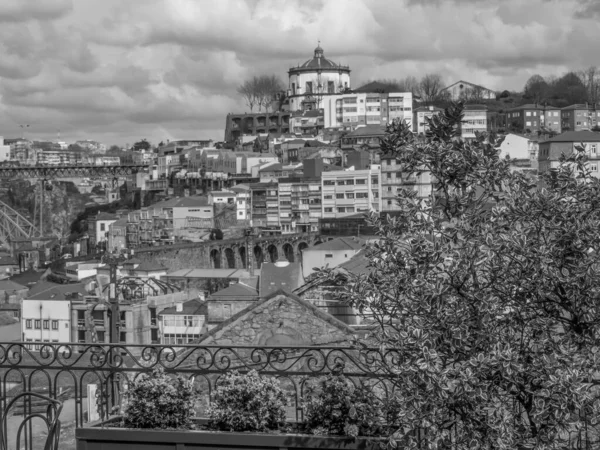 Ciudad Porto Río Douro — Foto de Stock