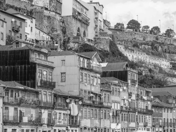 Stad Porto Aan Rivier Douro — Stockfoto