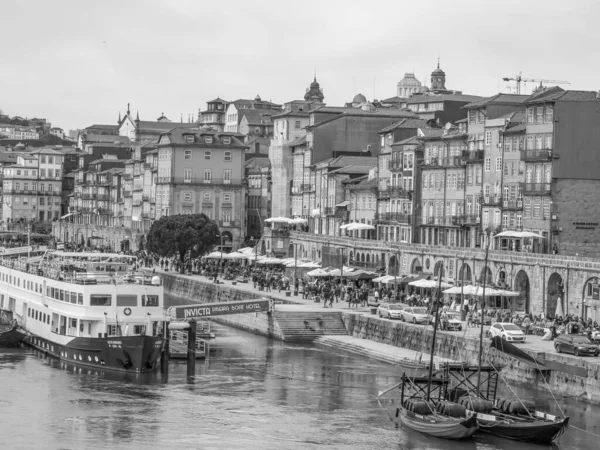 Cidade Porto Rio Douro — Fotografia de Stock