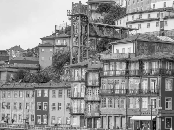 Cidade Porto Rio Douro — Fotografia de Stock