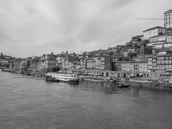 Miasto Porto Nad Rzeką Douro — Zdjęcie stockowe
