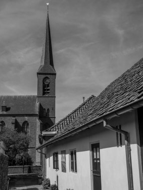 Hollanda 'daki küçük Bredevoort şehri.