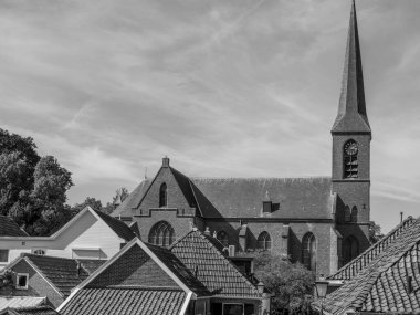 Hollanda 'daki küçük Bredevoort şehri.