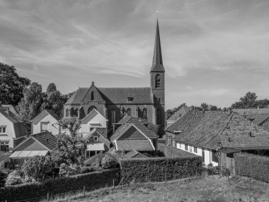 Hollanda 'daki küçük Bredevoort şehri.