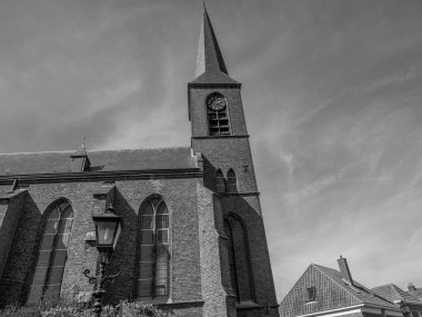 Hollanda 'daki küçük Bredevoort şehri.