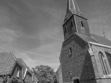 Hollanda 'daki küçük Bredevoort şehri.