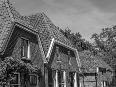 Hollanda 'daki küçük Bredevoort şehri.